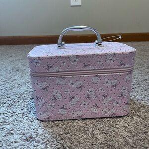 Pink Cosmetic Travel Case